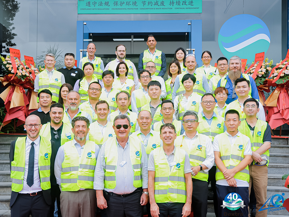 Dextra celebrates its 40th anniversary in Guangzhou