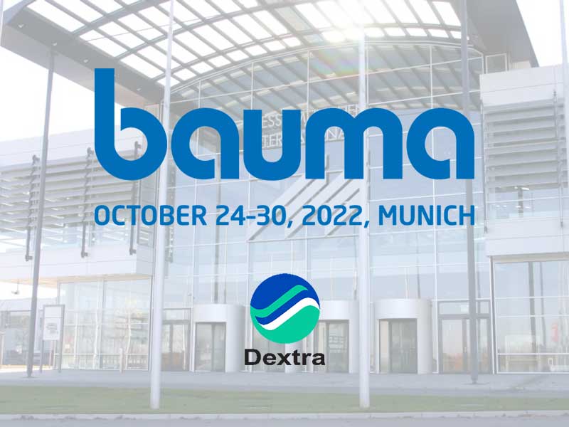 Meet us at BAUMA 2022, booth no. C3.506 in Munich, Germany